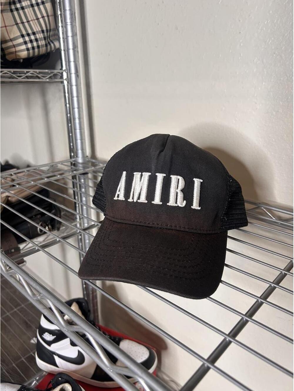 Authentic Black Amiri trucker hat #luxury #amiri #designer #authentic #rare